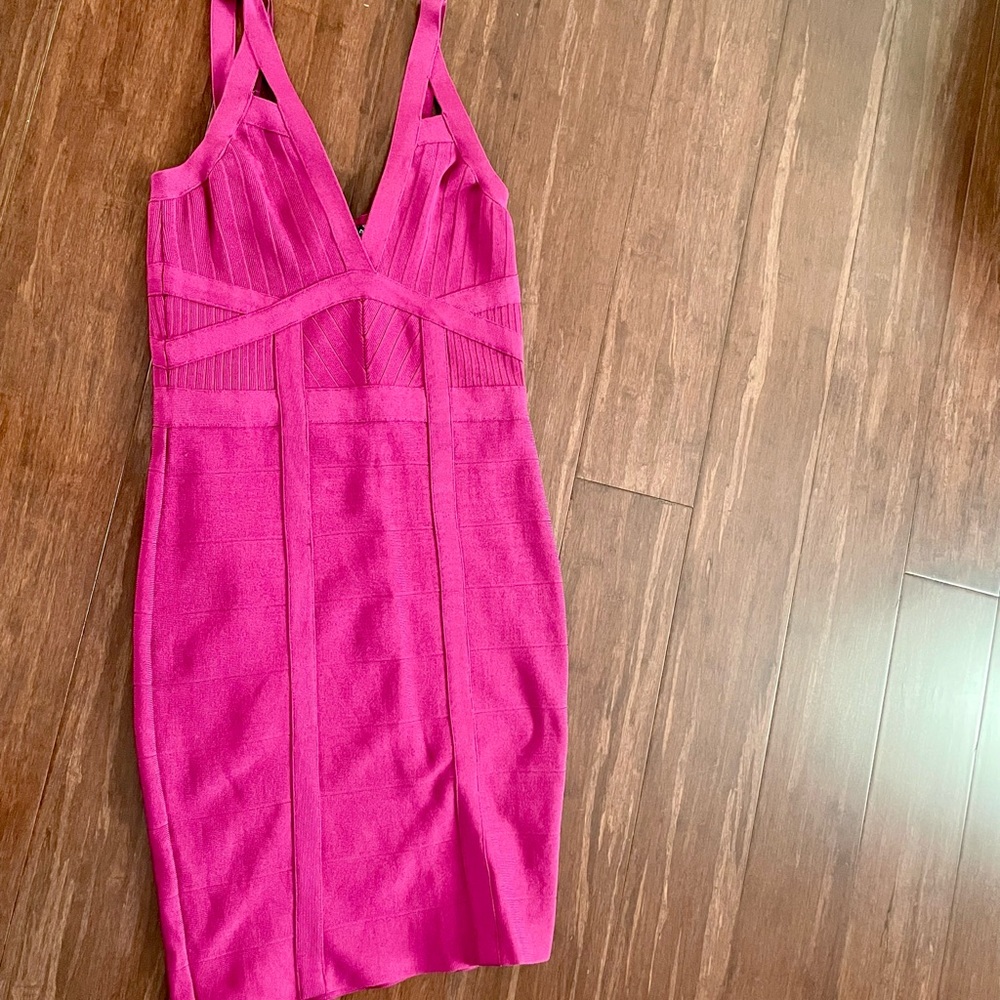 Pink Bandage dress